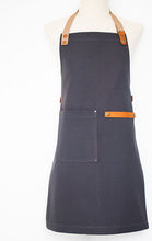 Load image into Gallery viewer, Pieter de Jager – Canvas &amp; Leather Apron - Charcoal
