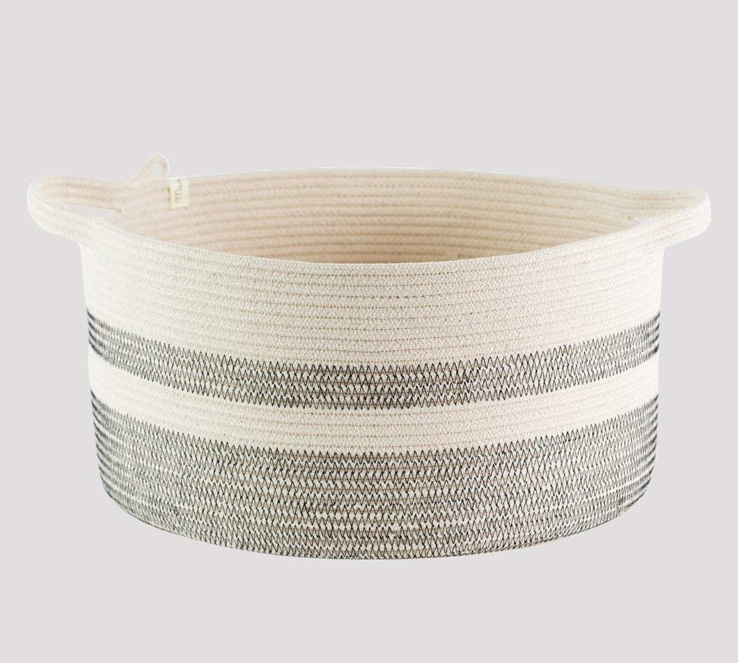 Mia Melange – Handle Basket (Stitched)