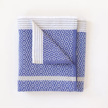 Load image into Gallery viewer, Mungo Itawuli Hand Towel &amp; Bath Sheet (Blue Moon)
