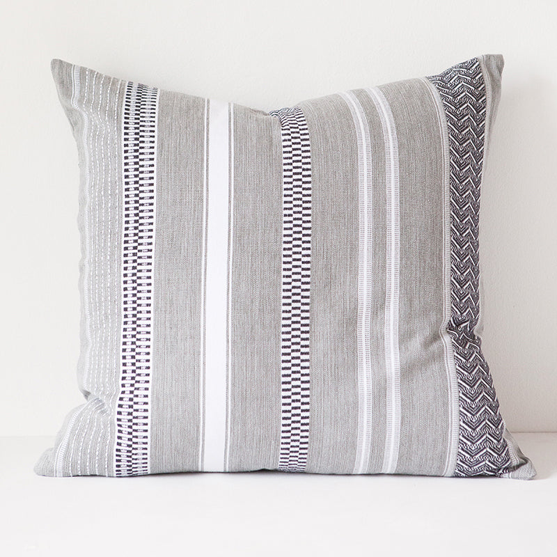 Mungo Mali Cushion Cover (Rolled Grey)